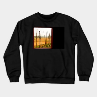 Through a window... Crewneck Sweatshirt